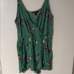 Express green romper